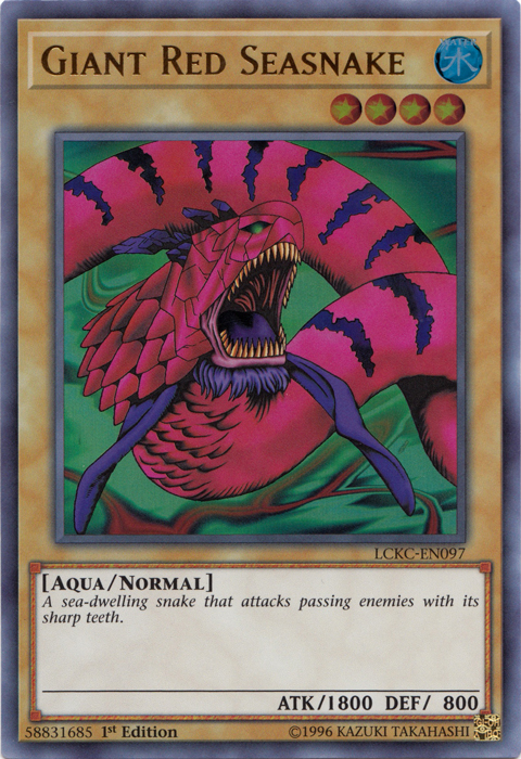 Giant Red Seasnake [LCKC-EN097] Ultra Rare | Game Master's Emporium (The New GME)