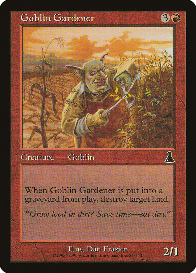 Goblin Gardener [Urza's Destiny] | Game Master's Emporium (The New GME)