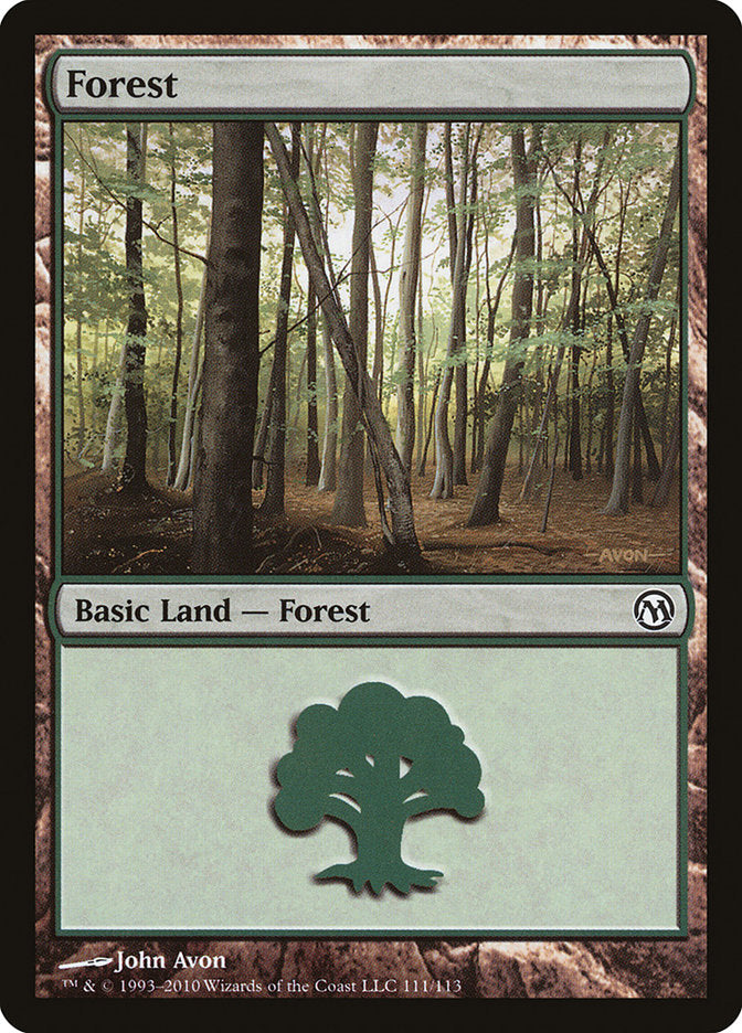 Forest (111) [Duels of the Planeswalkers] | Game Master's Emporium (The New GME)