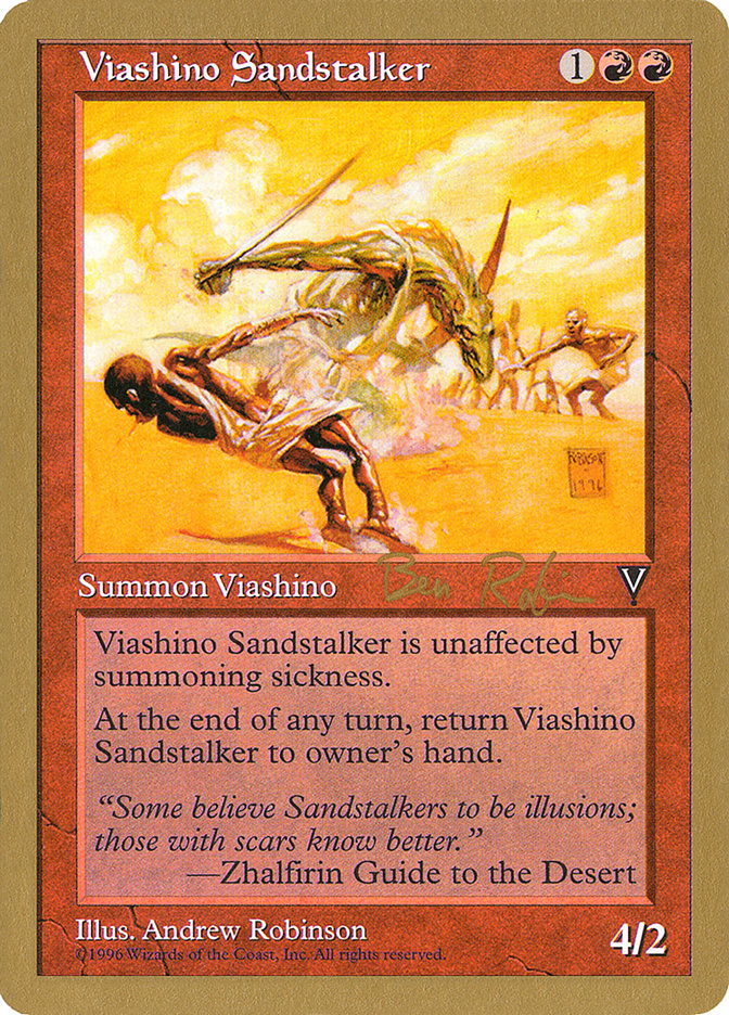 Viashino Sandstalker (Ben Rubin) [World Championship Decks 1998] | Game Master's Emporium (The New GME)