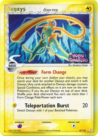 Deoxys (6/110) (Delta Species) (Stamped) [EX: Holon Phantoms] | Game Master's Emporium (The New GME)