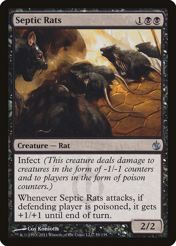 Septic Rats [Mirrodin Besieged] | Game Master's Emporium (The New GME)