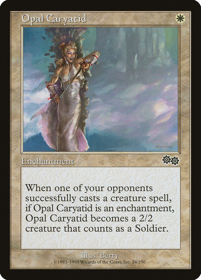 Opal Caryatid [Urza's Saga] | Game Master's Emporium (The New GME)