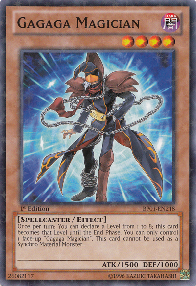 Gagaga Magician [BP01-EN218] Starfoil Rare | Game Master's Emporium (The New GME)