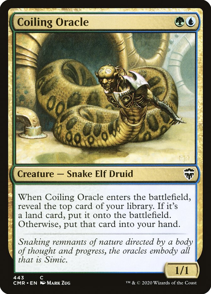 Coiling Oracle [Commander Legends] | Game Master's Emporium (The New GME)