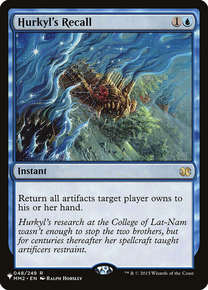 Hurkyl's Recall [The List] | Game Master's Emporium (The New GME)