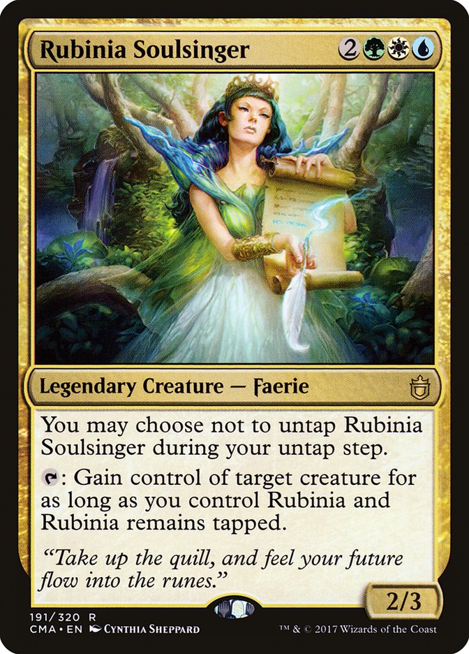 Rubinia Soulsinger [Commander Anthology] | Game Master's Emporium (The New GME)