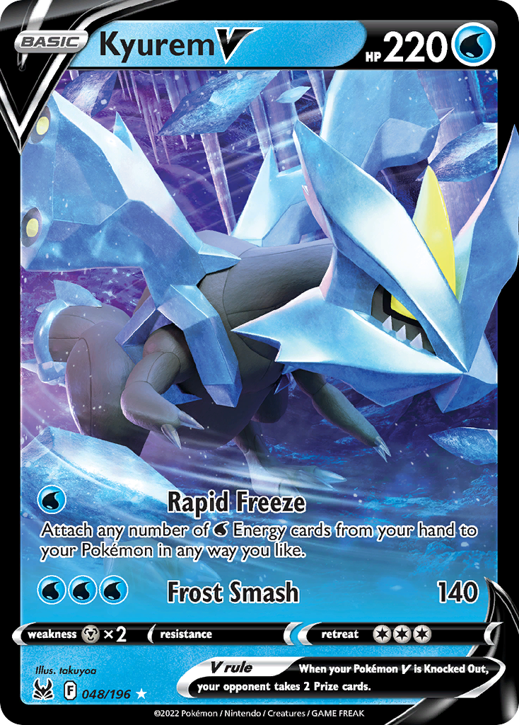 Kyurem V (048/196) (Jumbo Card) [Sword & Shield: Lost Origin] | Game Master's Emporium (The New GME)