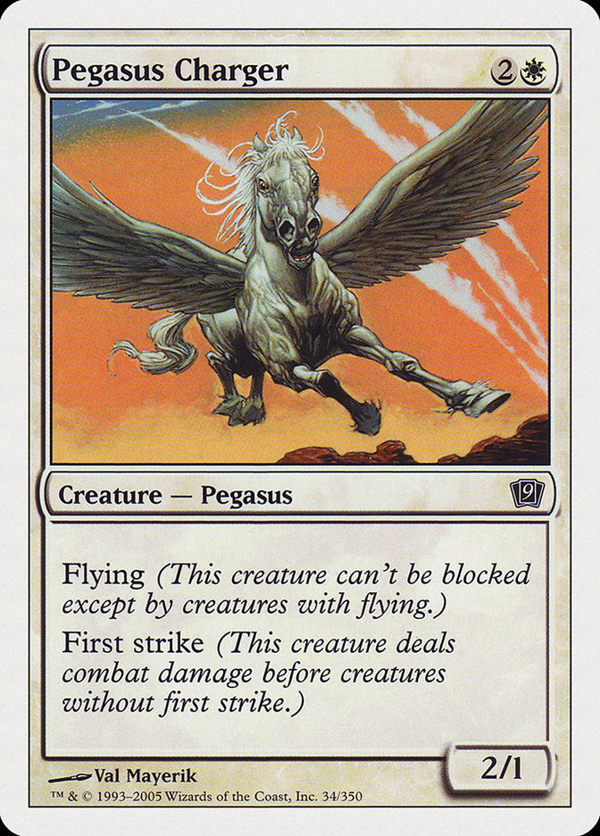Pegasus Charger [Ninth Edition] | Game Master's Emporium (The New GME)