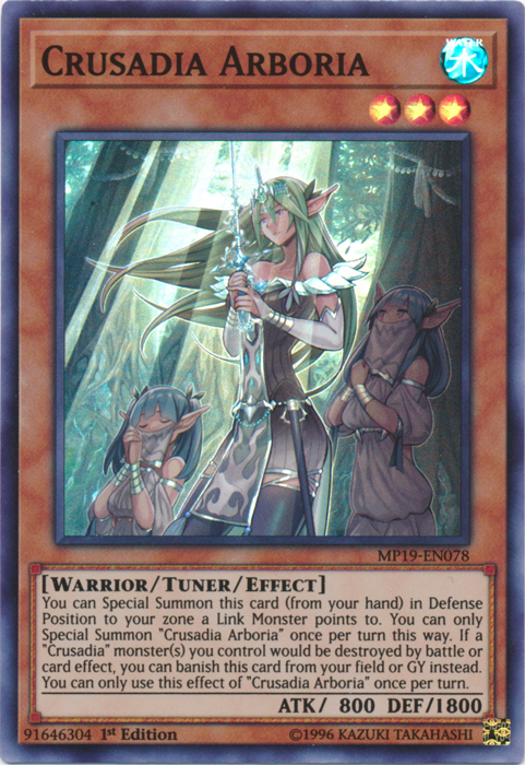 Crusadia Arboria [MP19-EN078] Super Rare | Game Master's Emporium (The New GME)