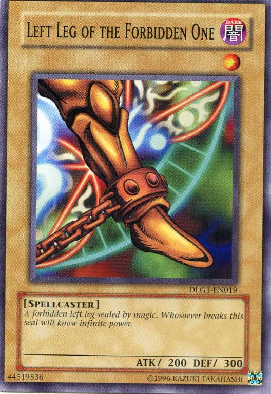 Left Leg of the Forbidden One [DLG1-EN019] Common | Game Master's Emporium (The New GME)