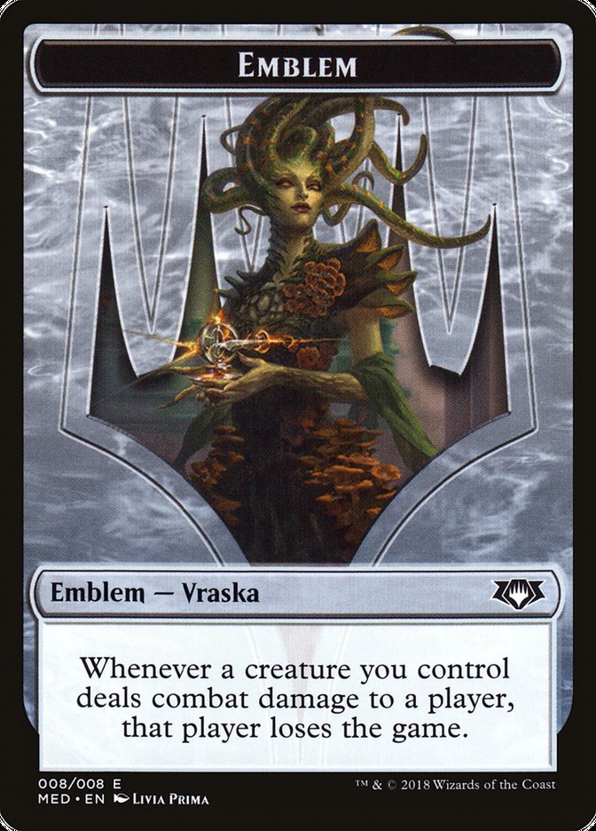 Vraska, Golgari Queen Emblem [Mythic Edition Tokens] | Game Master's Emporium (The New GME)