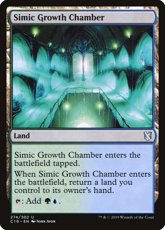 Simic Growth Chamber [Commander 2019] | Game Master's Emporium (The New GME)