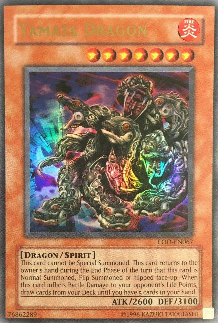 Yamata Dragon [LOD-EN067] Ultra Rare | Game Master's Emporium (The New GME)