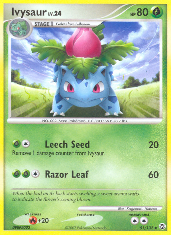 Ivysaur (51/132) [Diamond & Pearl: Secret Wonders] | Game Master's Emporium (The New GME)