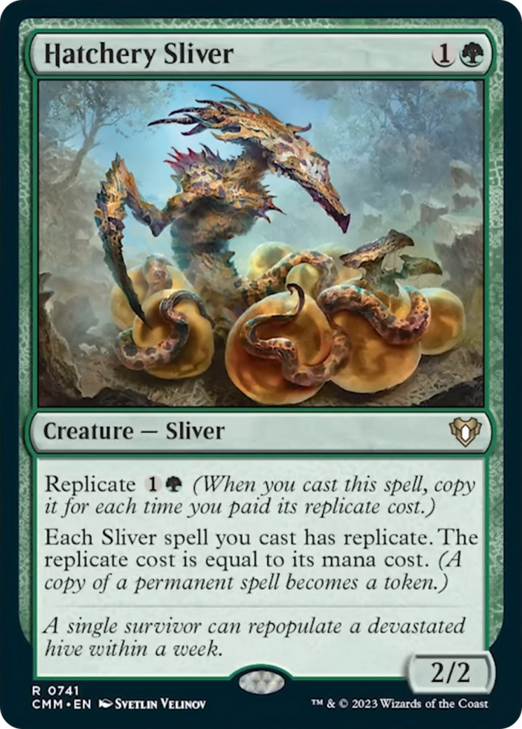 Hatchery Sliver [Commander Masters] | Game Master's Emporium (The New GME)