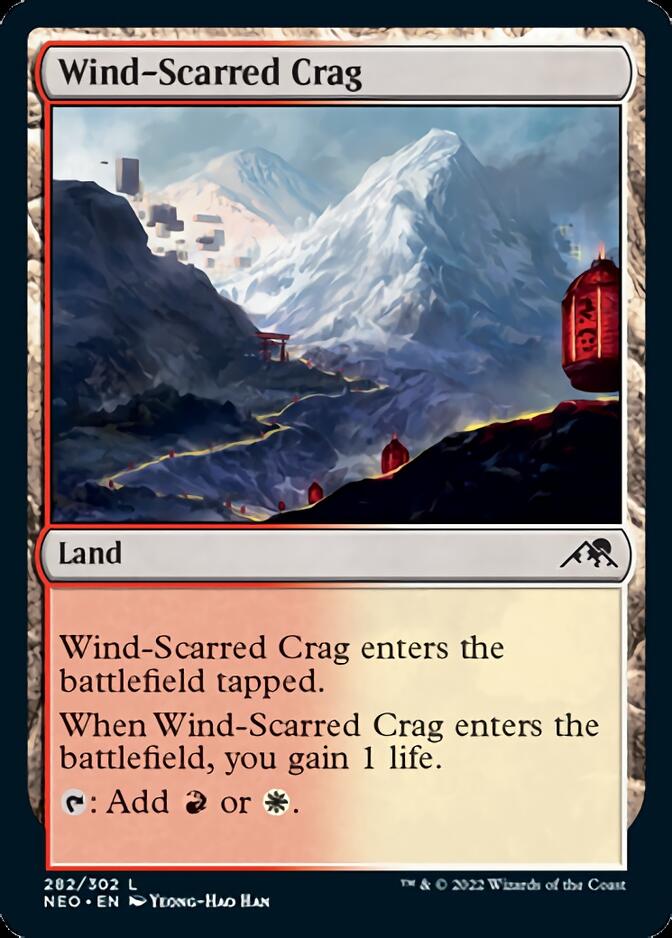 Wind-Scarred Crag [Kamigawa: Neon Dynasty] | Game Master's Emporium (The New GME)