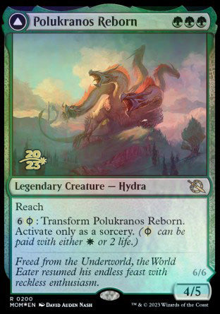 Polukranos Reborn // Polukranos, Engine of Ruin [March of the Machine Prerelease Promos] | Game Master's Emporium (The New GME)