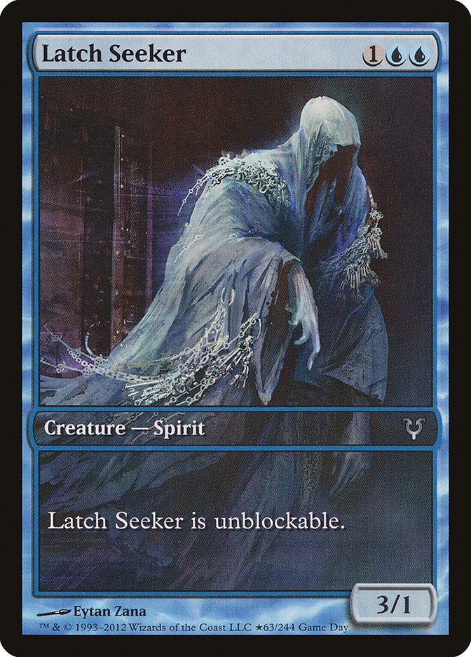 Latch Seeker (Game Day) [Avacyn Restored Promos] | Game Master's Emporium (The New GME)