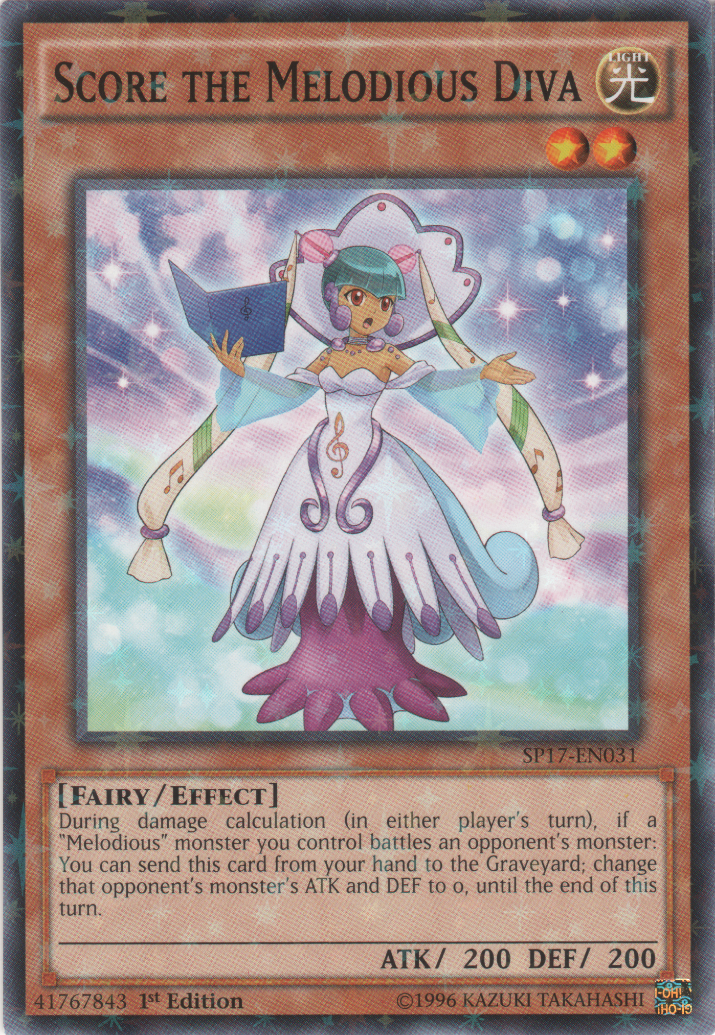 Score the Melodious Diva [SP17-EN031] Starfoil Rare | Game Master's Emporium (The New GME)