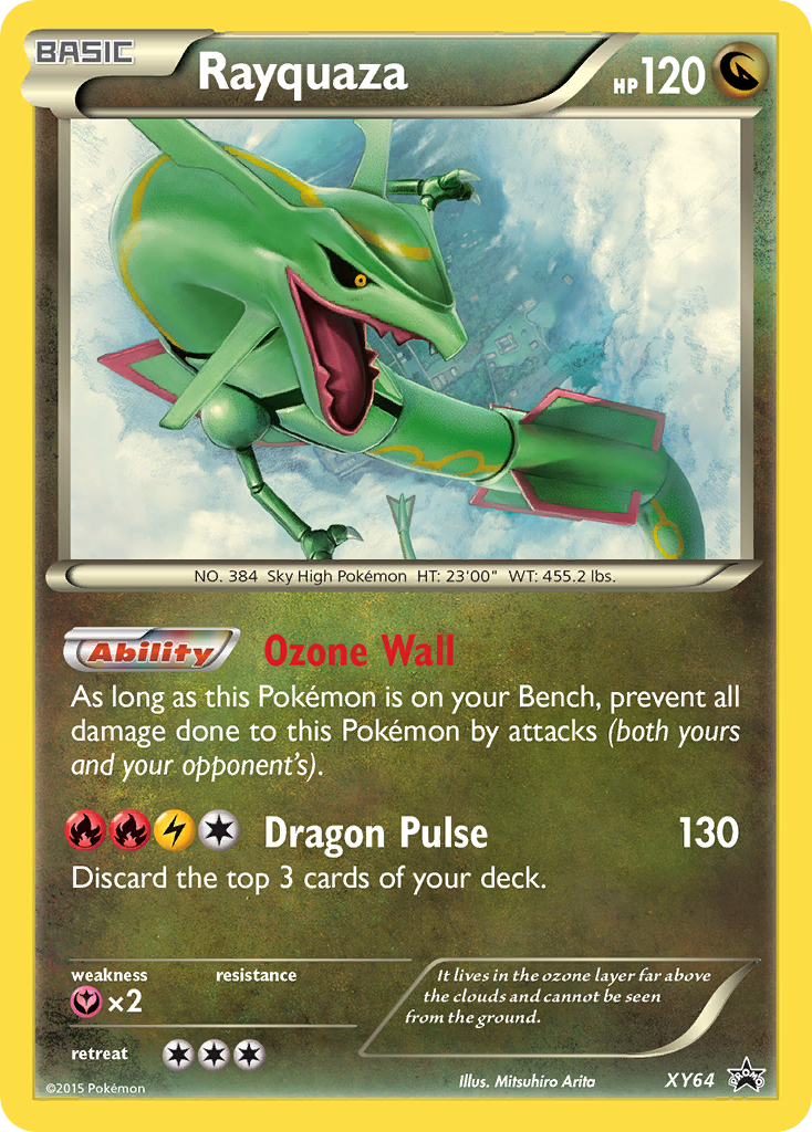 Rayquaza (XY64) [XY: Black Star Promos] | Game Master's Emporium (The New GME)