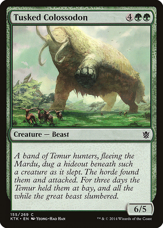 Tusked Colossodon [Khans of Tarkir] | Game Master's Emporium (The New GME)