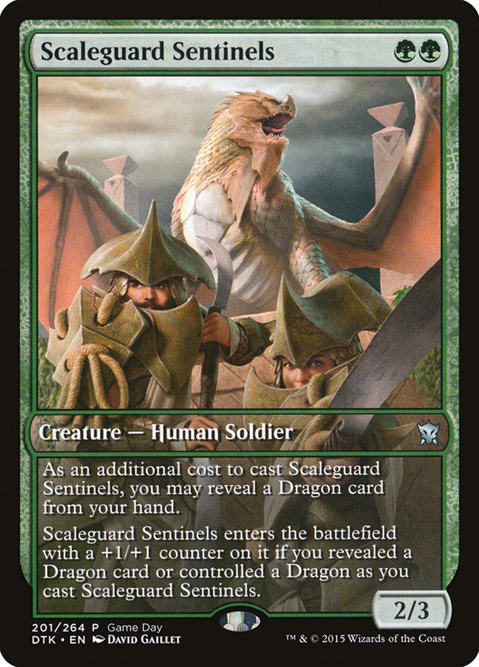 Scaleguard Sentinels (Game Day) [Dragons of Tarkir Promos] | Game Master's Emporium (The New GME)