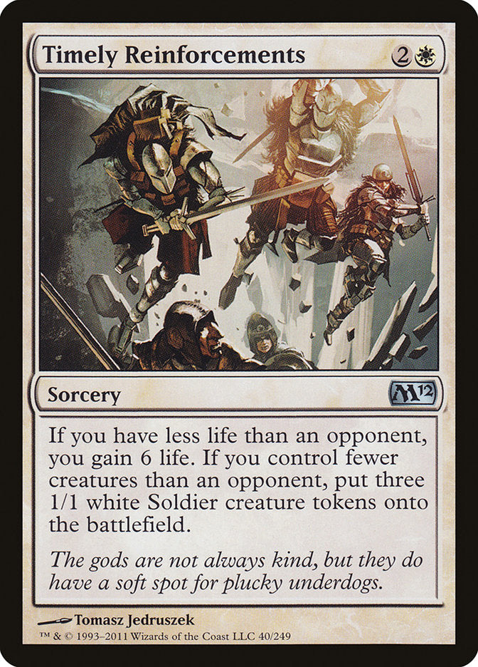 Timely Reinforcements [Magic 2012] | Game Master's Emporium (The New GME)