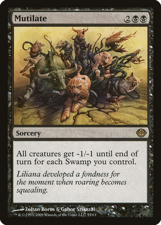 Mutilate [Duel Decks: Garruk vs. Liliana] | Game Master's Emporium (The New GME)