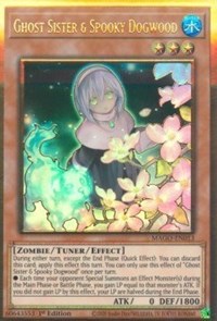 Ghost Sister & Spooky Dogwood (Alternate Art) [MAGO-EN013] Gold Rare | Game Master's Emporium (The New GME)