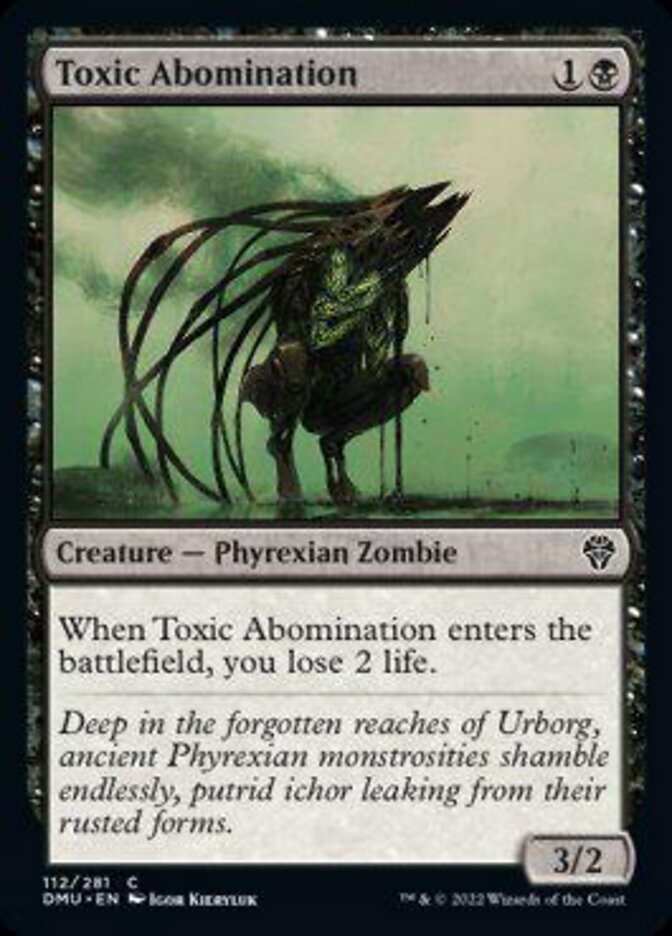 Toxic Abomination [Dominaria United] | Game Master's Emporium (The New GME)