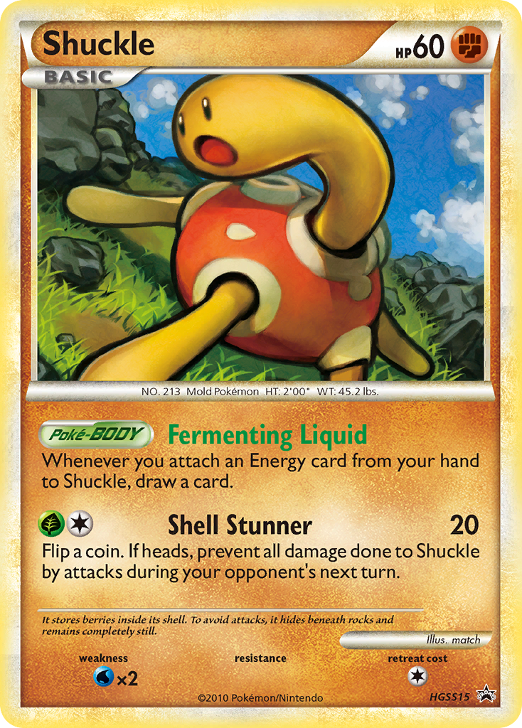 Shuckle (HGSS15) [HeartGold & SoulSilver: Black Star Promos] | Game Master's Emporium (The New GME)