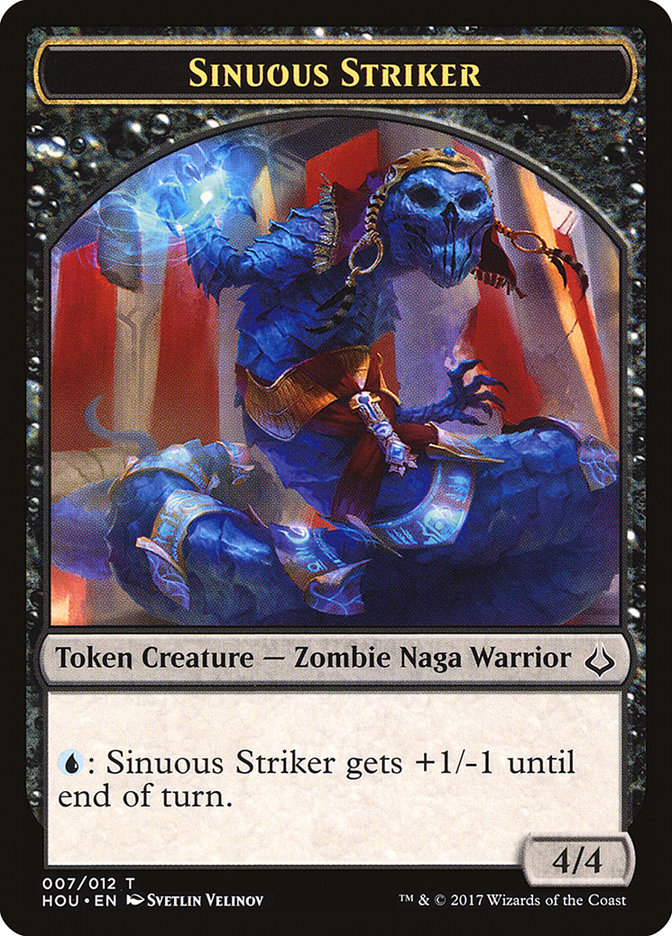 Sinuous Striker Token [Hour of Devastation Tokens] | Game Master's Emporium (The New GME)