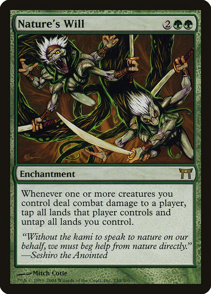 Nature's Will [Champions of Kamigawa] | Game Master's Emporium (The New GME)