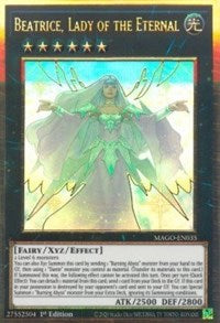 Beatrice, Lady of the Eternal [MAGO-EN035] Gold Rare | Game Master's Emporium (The New GME)