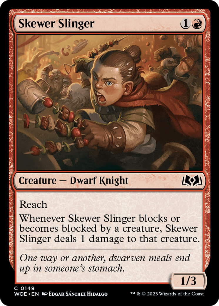 Skewer Slinger [Wilds of Eldraine] | Game Master's Emporium (The New GME)