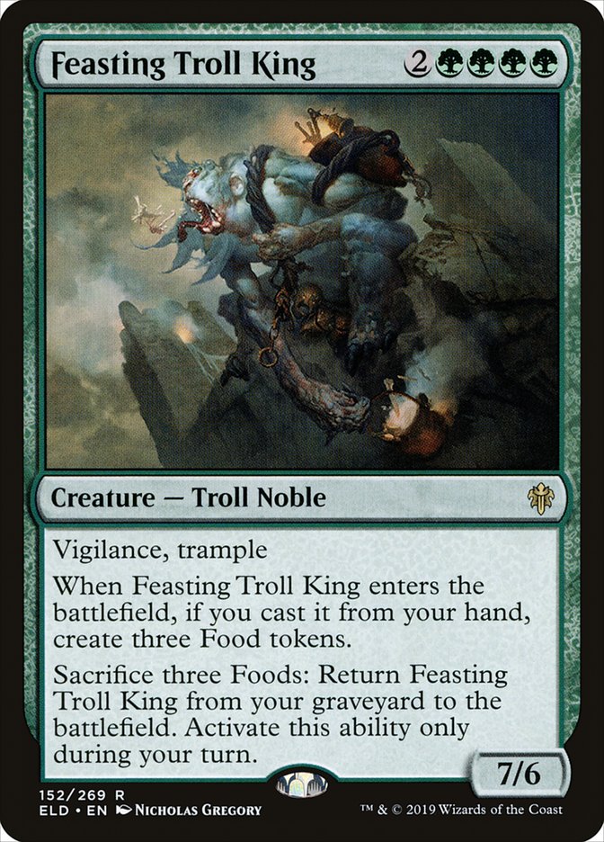 Feasting Troll King [Throne of Eldraine] | Game Master's Emporium (The New GME)