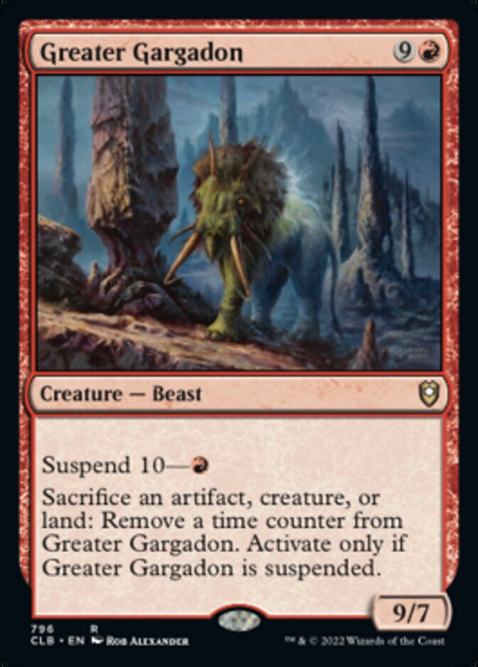 Greater Gargadon [Commander Legends: Battle for Baldur's Gate] | Game Master's Emporium (The New GME)