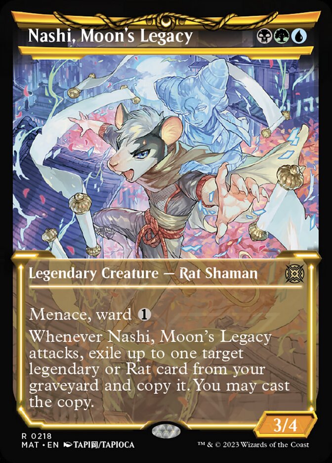 Nashi, Moon's Legacy (Showcase Halo Foil) [March of the Machine: The Aftermath] | Game Master's Emporium (The New GME)