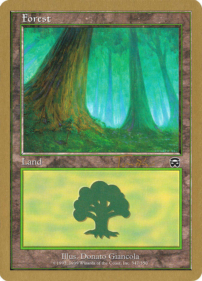 Forest (jt347a) (Jan Tomcani) [World Championship Decks 2001] | Game Master's Emporium (The New GME)