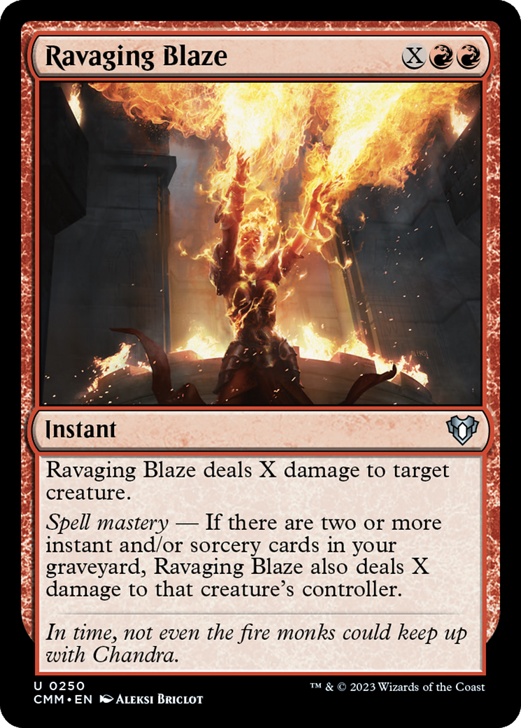 Ravaging Blaze [Commander Masters] | Game Master's Emporium (The New GME)