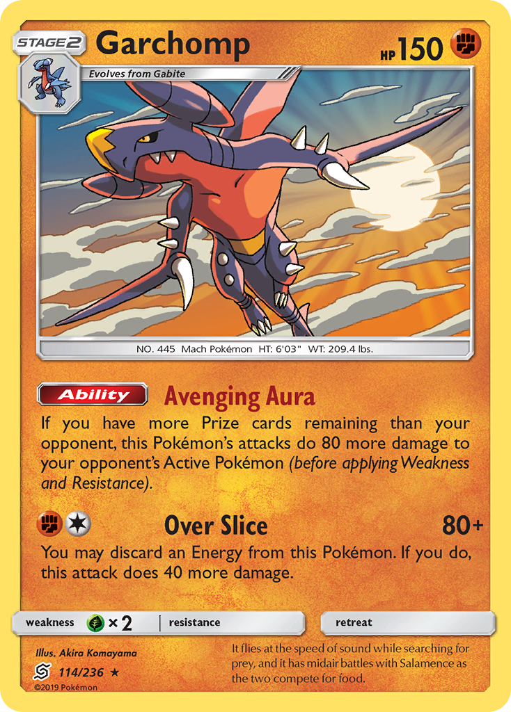 Garchomp (114/236) [Sun & Moon: Unified Minds] | Game Master's Emporium (The New GME)