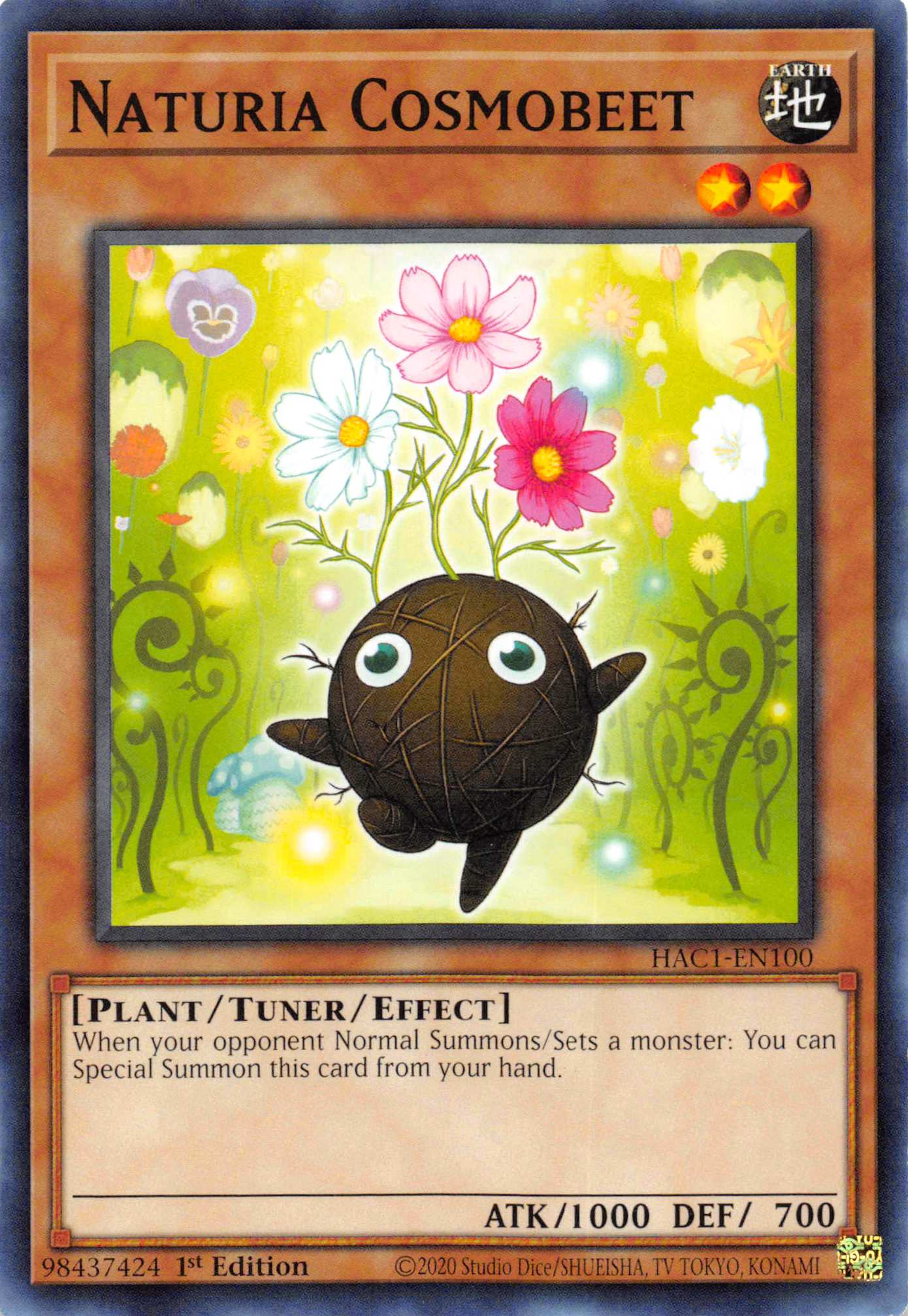Naturia Cosmobeet [HAC1-EN100] Common | Game Master's Emporium (The New GME)