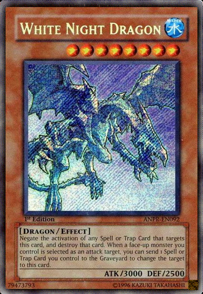 White Night Dragon [ANPR-EN092] Secret Rare | Game Master's Emporium (The New GME)