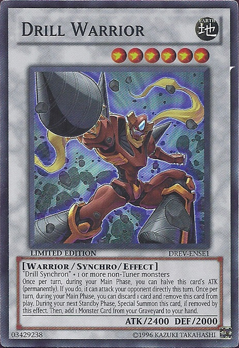 Drill Warrior [DREV-ENSE1] Super Rare | Game Master's Emporium (The New GME)