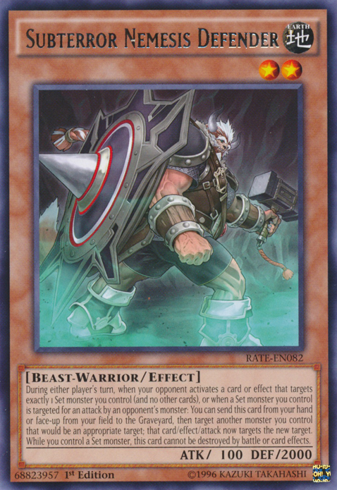 Subterror Nemesis Defender [RATE-EN082] Rare | Game Master's Emporium (The New GME)