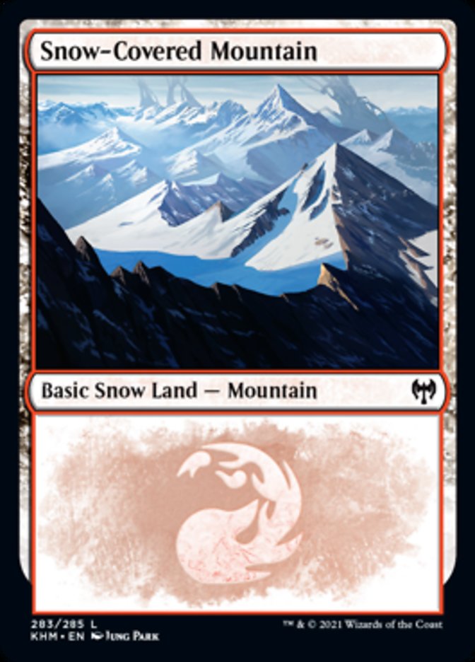 Snow-Covered Mountain (283) [Kaldheim] | Game Master's Emporium (The New GME)