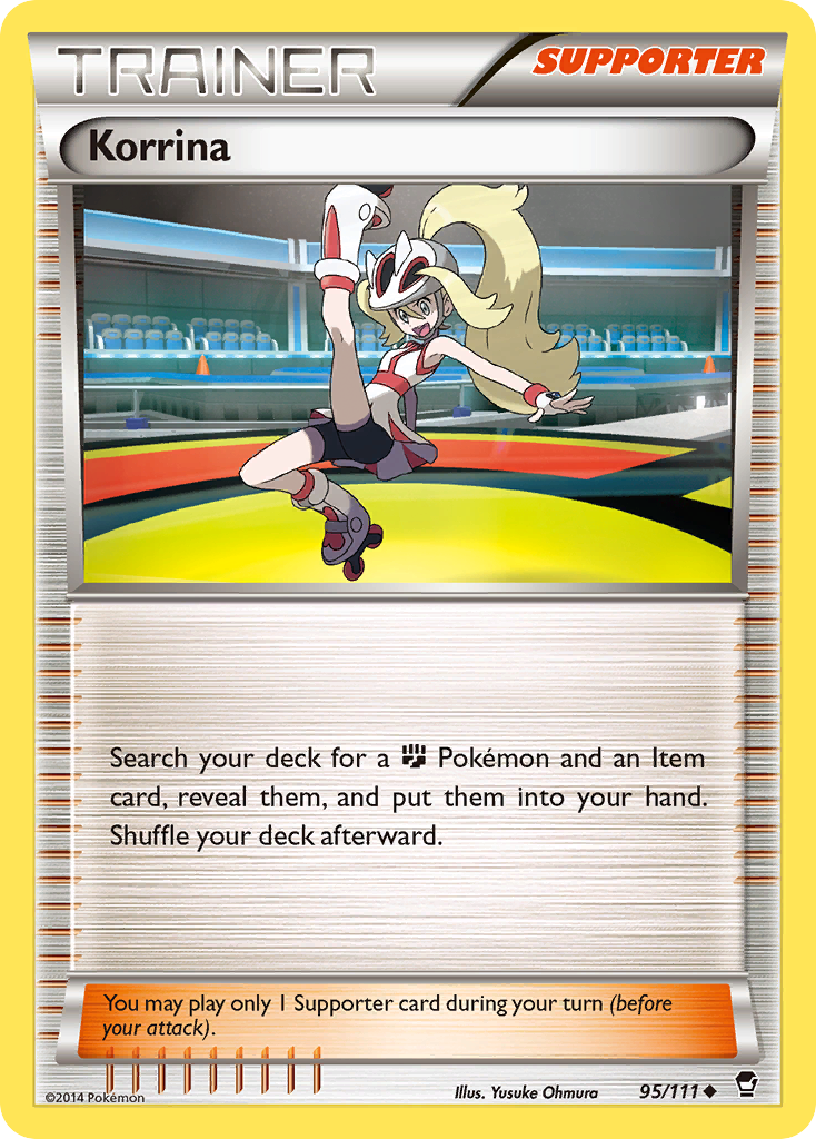 Korrina (95/111) [XY: Furious Fists] | Game Master's Emporium (The New GME)