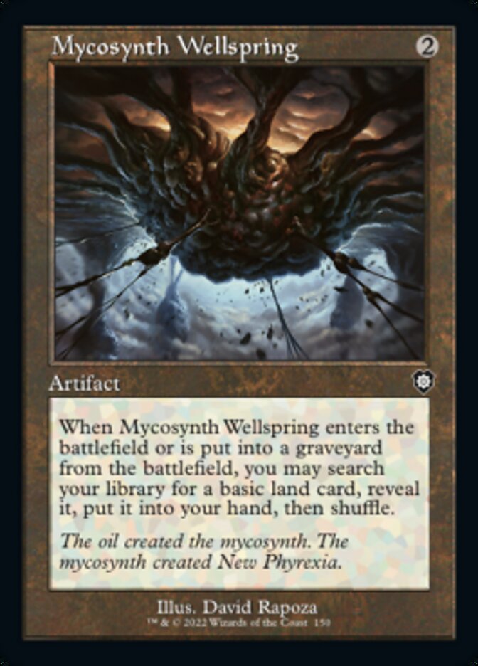 Mycosynth Wellspring (Retro) [The Brothers' War Commander] | Game Master's Emporium (The New GME)