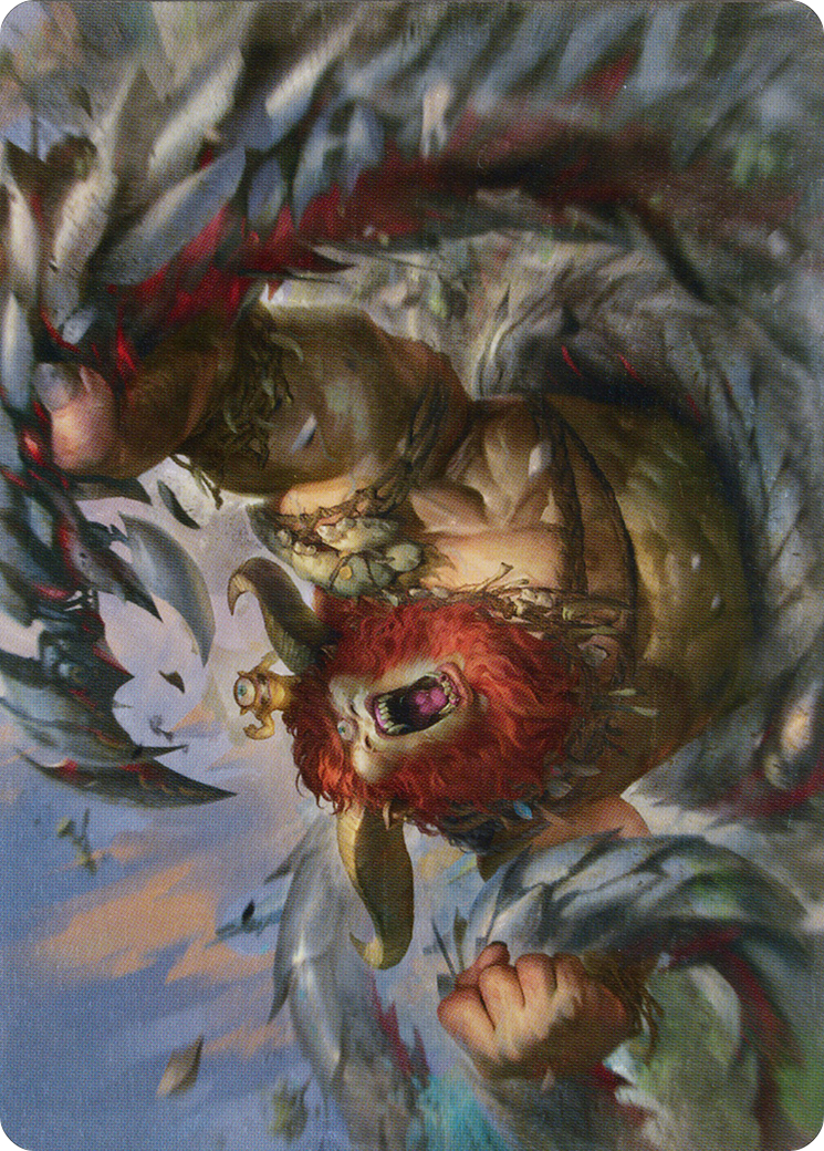 Borborygmos and Fblthp Art Card (42) [March of the Machine Art Series] | Game Master's Emporium (The New GME)
